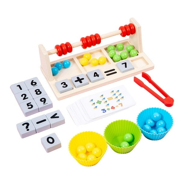Tablero de Montessori, Bandeja de , Material Didáctico Preescolar, Tablero