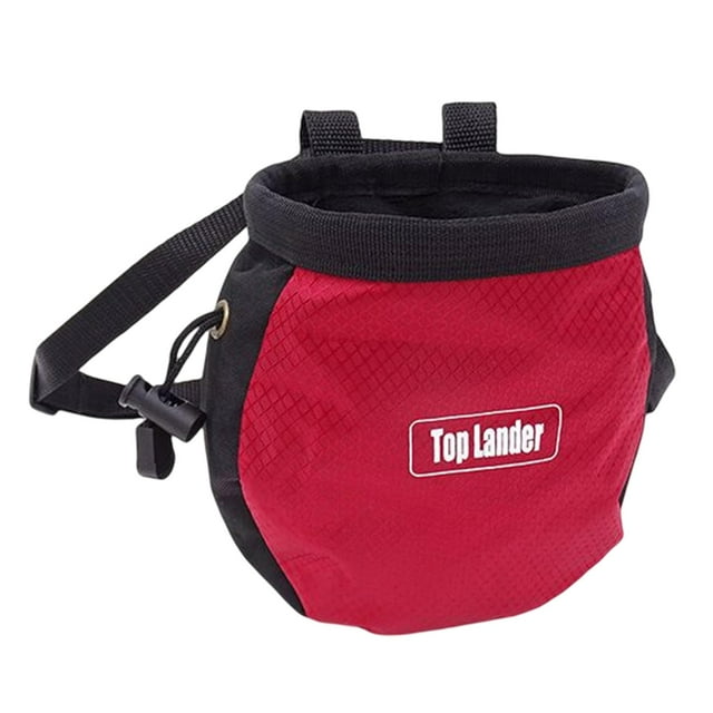 KLKCMS Sac Seau de Craie pour Escalade sur Rocher et Bloc Rouge