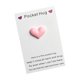 thumbnail image 2 of Uuiauoio Valentines Pocket Hug Crystals Heart Stones Heart Crystals and Healing Stones with Pocket Hug Cards for Office Coworker Classroom Spiritual Meditation Balancing Gifts, 2 of 6