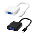 thumbnail image 2 of ruzhgo Adaptateur Multifonctionnel USB-C vers VGA Type C vers VGA Convertisseur Blanc, 2 of 6