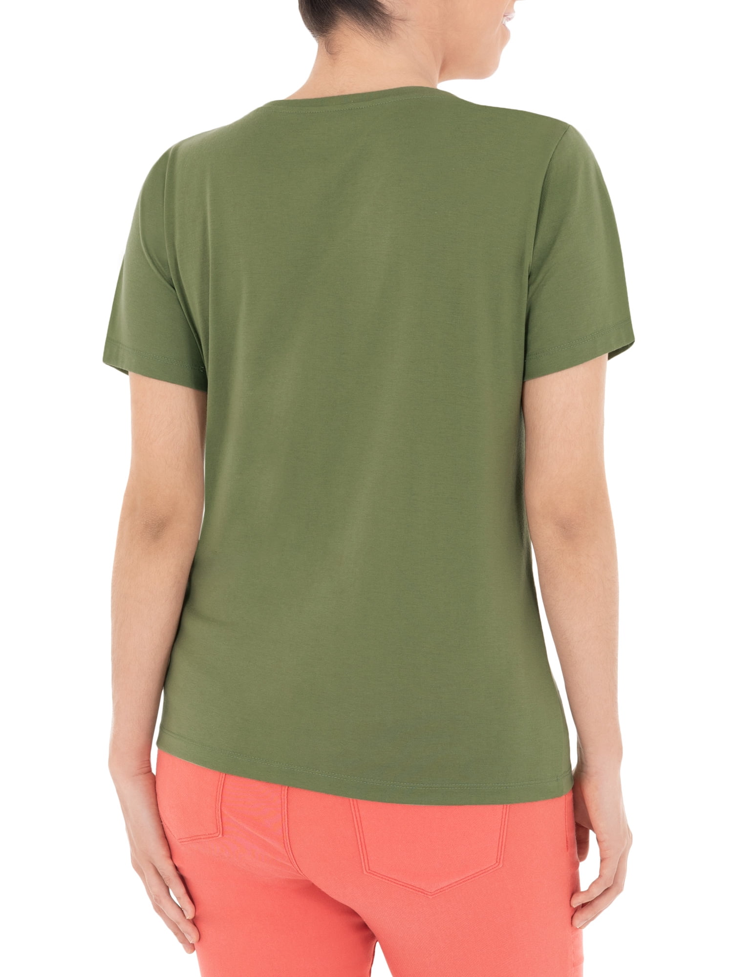 Time and Tru Women's V-Neck Tee
