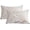 Light Gray Floral, variant on Pillow Case Cover 1 Pack 20x54 with Zipper, Dark Green Tufted Jacquard Boho Shabby Chic Microfiber Extra Long Decorative Pillow Covers/Pillow Shams, Soft Pillowcase for Women Men
