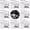 Midnight+New Car, variant on Car Air Freshener Refills, 32 Pcs Individual Package Peppermint Car Air Vent Clip Air Freshener Replacement Pads, Universal Solid Fragrance Scent Refill Tablets
