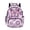 Butterfly Tie Dye Pattern, variant on Neon Lightning Bolt Pattern School Bookbag for Boys Girls, Multi-pocket Classification Backpack Middle School Kindergarten with Spacious Multi-Pockets