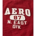 thumbnail image 2 of Camiseta adornada Aeropostale N East Div cuello en V rojo XS, 2 of 2