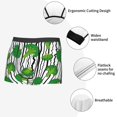 thumbnail image 3 of Kdxio Men's Boxer Briefs with Broccoli 2 Print - Comfortable and Breathable Underwear for Everyday Wear, 3 of 5