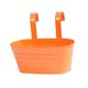 thumbnail image 5 of Maceta colgante con ganchos desmontables, cubo de hierro para cubierta de oficina en casa Naranja, 5 of 8