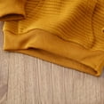 thumbnail image 5 of PatPat Toddler Girl Clothes Baby Cute Hoodies Girl Sweatshirt Boy Pullover Outfits Long Sleeves Top with Pocket, Ginger, 18-24M, 5 of 8