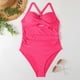 thumbnail image 5 of WILLBEST Traje de Baño para Mujer, Monokini, Traje de Baño para Mujer, Traje de Baño de Cintura Alta, Traje de Baño Cruzado, Trajes de Baño Push-Up, 5 of 5