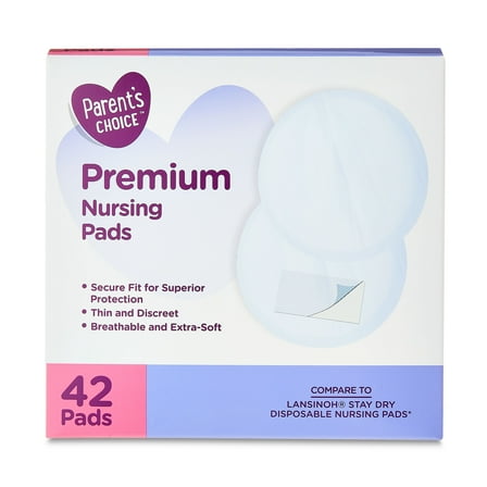 Parent’s Choice Premium Nursing Pads, 42 Count