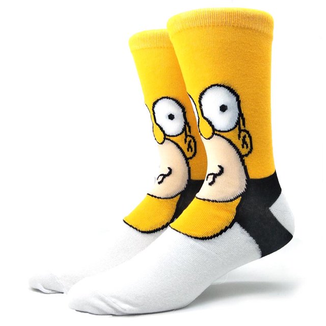 Los Hombres De La Moda Nuevo Feliz Divertido Calcetines De Algodón Colorido Loco De Dibujos Animados Conejo Increíble Diversión Adolescentes Largos Divertidos
