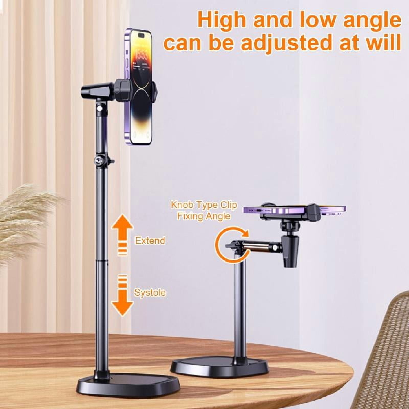 KCAHPAN Multifunctional Phone Stand Extendable Mobile Phone Stand for Recording Content