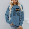 thumbnail image 3 of LIJCC Women'S Long Sleeve Letter Print Top Funny Shirts Vintage Halloween Graphic Tees for Women Novelty Gifts for Friends Best Friend Tshirts Fall Top, 3 of 5