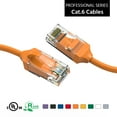 thumbnail image 1 of ACCL 5Ft Cat.6 28AWG Slim Ethernet Network Cable Orange, 3 Pack, 1 of 1