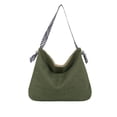 thumbnail image 2 of Bolso de hombro de terciopelo de mujer – Bolso ligero de gran capacidad para el trabajo, viajes y uso diario, 2 of 7