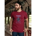thumbnail image 2 of Modern Hysteria Techno Style T-Shirt Men -Image by Shutterstock, Male Medium, 2 of 4