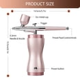 thumbnail image 3 of Multipurpose Electric Sprayer Airbrushing Guns With Adjustable Pressure Ideal For Model Painting Crafts Wall Decoration, 3 of 8