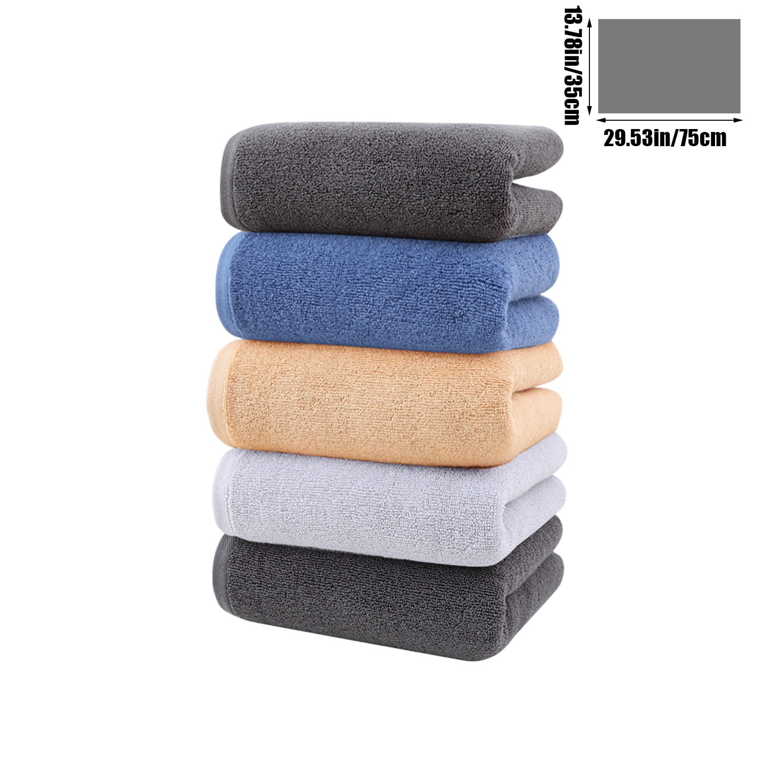 Jubipavy Shower Towel Wash Cloths Towel Towels For Bathroom Face Towels 5 Set Of Towel Soft Face Towels