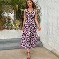 thumbnail image 5 of Vestido De Noche De Lujo Sin Mangas Para Mujer, Stripe Vestido De Fiesta, 5 of 5