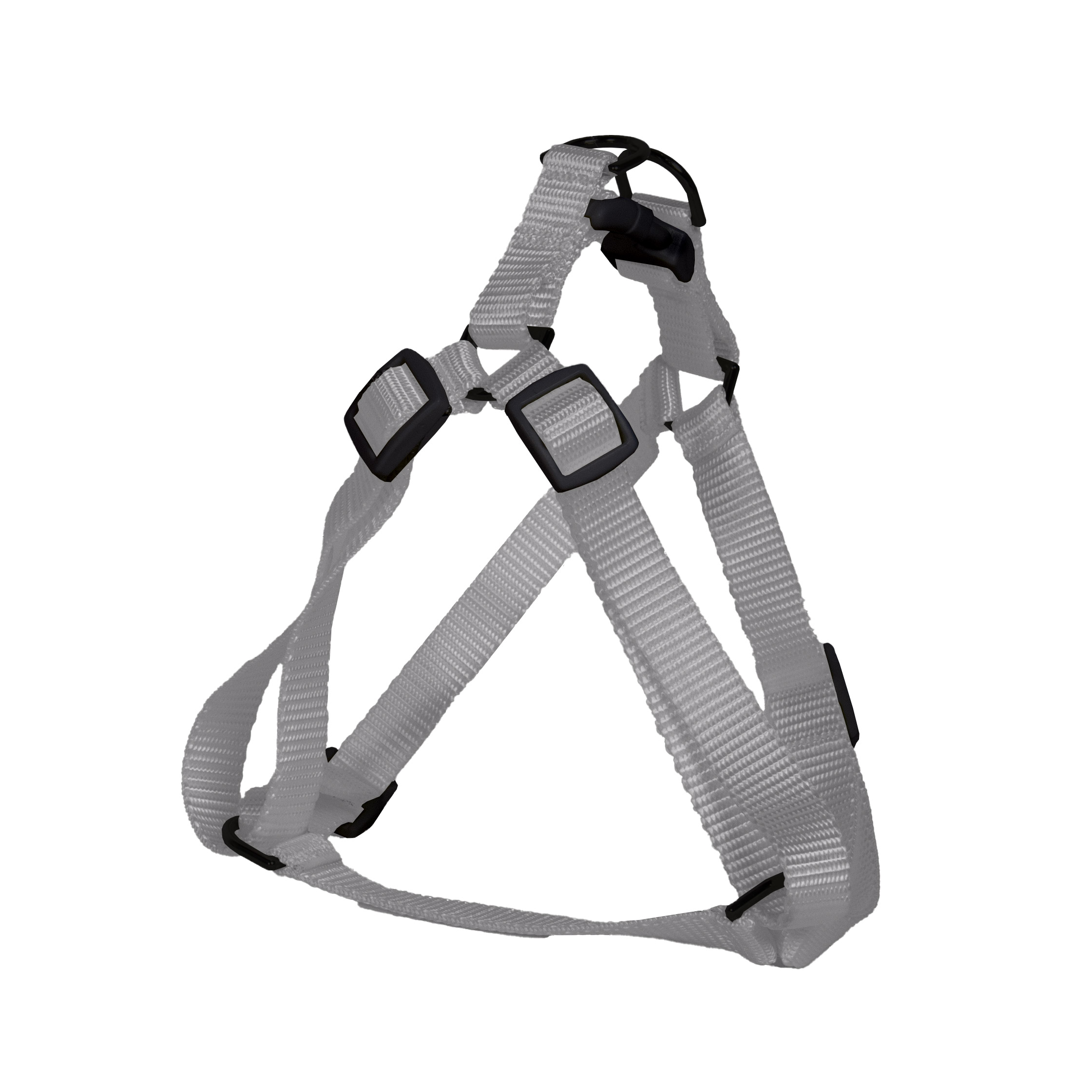 Vibrant Life Polyester Step-in Dog Harness, Grey, M