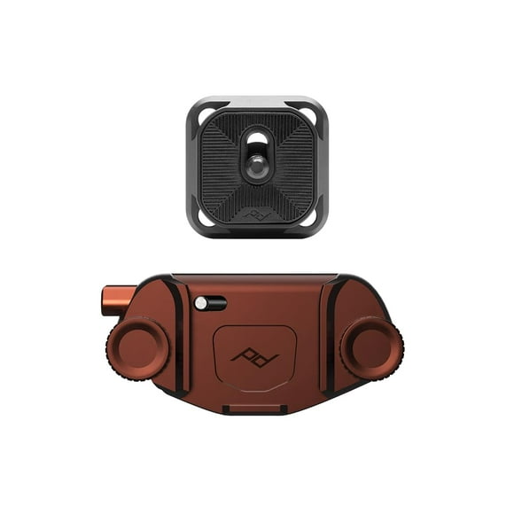 Peak Design Capture Camera Clip V3, Eclipse with Plate, Holds DSLR, Compact and Point and Shoot Bodies, Secure, Stable and Accessible, Attaches to Str