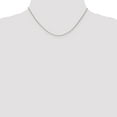 thumbnail image 2 of Leslie's Real 14kt White Gold 1.1mm Round Cable Chain; 16 inch; Lobster Clasp; for Adults and Teens; for Women and Men, 2 of 5