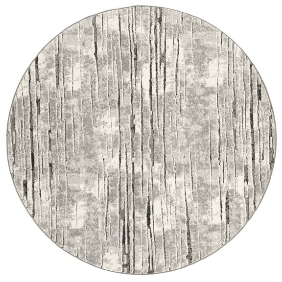 Safavieh  Spirit Dalgiza Modern Abstract Rug 6'7" x  6'7" 6' Round,8' Round Indoor Living Room,Bedroom,Dining Room Round