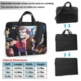 thumbnail image 2 of Gravity Falls Laptop Carrying Case 13 Inch Laptop Bag Computer Protective Case Shoulder Strap Carrying Briefcase Messenger Bag, 2 of 9