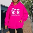 thumbnail image 4 of Senior Mom Hoodies for Women Class Of 2026 Hoodie Graduation Graphic Hooded Sweatshirt with Pockets Pullover Tops, 4 of 5