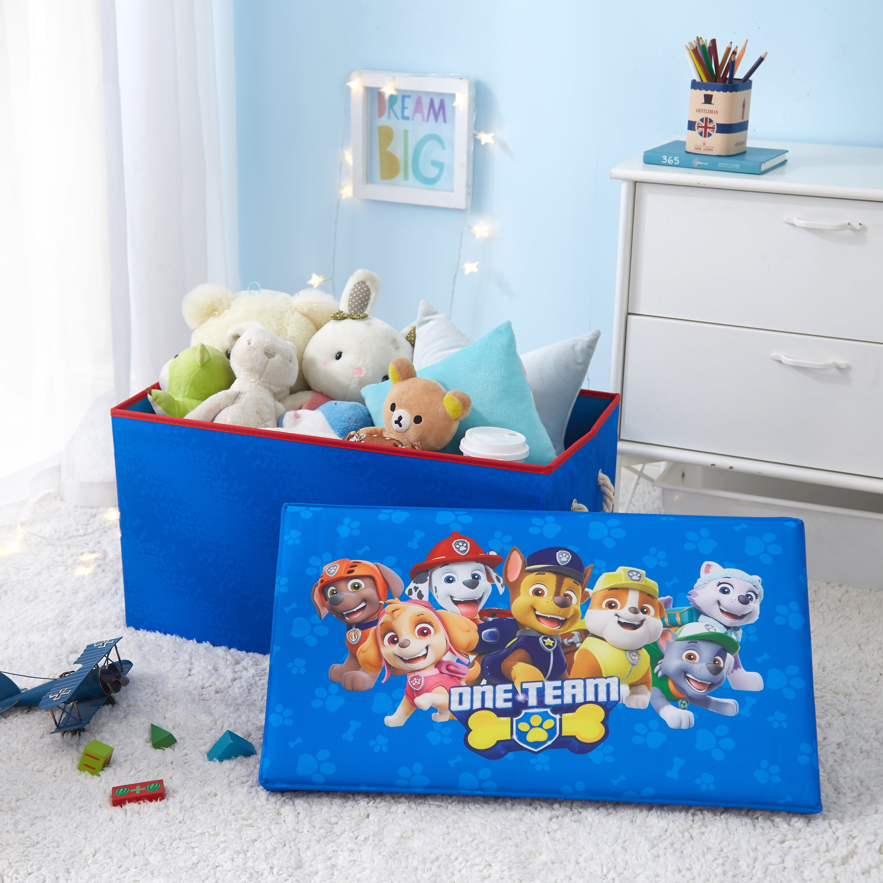 Paw Patrol Sit and Store Storage Bench Images Paw Patrol Sit and Store Storage Bench
