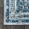 thumbnail image 6 of JONATHAN Y MODERN PERSIAN 2 x 8 Runner Rug, Vintage Medallion - Blue/Light Gray, MDP106A-28, 6 of 9