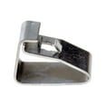thumbnail image 2 of KarParts360 For Cadillac CTS 2011 2012 2013 2014 Valance Clips Rear | Steel Material | Silver | Clip Fastener | 0.34 Inches Fastener Hole Size | 0.68 Inches Overall Length | 2 Pieces | For 11562364, 2 of 4