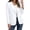 White blazer women, variant on Womens Long Sleeve Blazer Business Casual Open Front Work Office Suit Jackets Ladies One Button Blazers with Pockets White,L