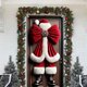 thumbnail image 4 of Decoraciones de la Puerta de Navidad Corbatas Divertidas Puerta de Santa Sill Humorosa Decoración de la Entrada de Navidad, 4 of 9