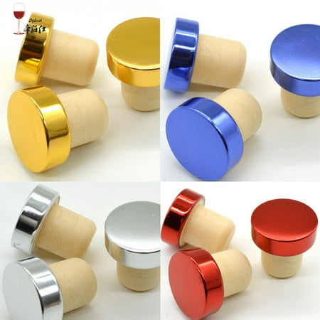 

8pcs color bottle corks wine bottle corks glass bottle caps