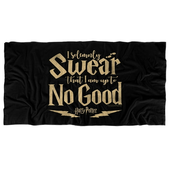 Harry Potter No Good Officially Licensed Beach Towel 30' X 60'