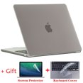 thumbnail image 1 of Étui d'Ordinateur Portable le Plus Récent pour Macbook Pro 14 M1 M2 M3 Pro 16 Étui pour Macbook Pro 13 Étuis pour Macbook Air 13 Étui Retina 13 A1502 Étui Gris Mat 2019 Pro16 A2141, 1 of 6