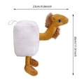 thumbnail image 2 of Italian Brainrot Animals Plush 10 Inch 2025 New Brainrot Animals Toys Peripheral Soft Plush Doll-Camel, 2 of 7