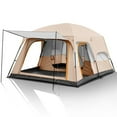 thumbnail image 2 of Camping Tent Multi Room Tent Dome 8-12 Person Camping Tent Sunshine Proof Camping Dome Tent Spacious Camping Tent for Outdoor Activities with Convenient Storage Bag, 2 of 6