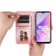 thumbnail image 5 of Funda tipo cartera GANGXUN para OPPO A77 5G , diseño girasol, cuero PU, soporte, cierre magnético, tarjetero, 5 of 5