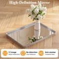 thumbnail image 5 of EDX Bathroom Mirror 32"x 48" Wall Mirror with Rectangular Metal Frame, Silver, 5 of 7