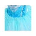 thumbnail image 6 of ATAIKU 3-9Y Kids Girls Princess Ballet Dress Short Sleeve Leotards Skirted Tutu Dancewear Halloween Christmas Party Dress, 6 of 9