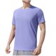 thumbnail image 2 of pstuiky camisetas para hombre, Blusa deportiva informal de color liso con cuello redondo y manga corta elástica para hombre camisas casuales para hombre xl, 2 of 6