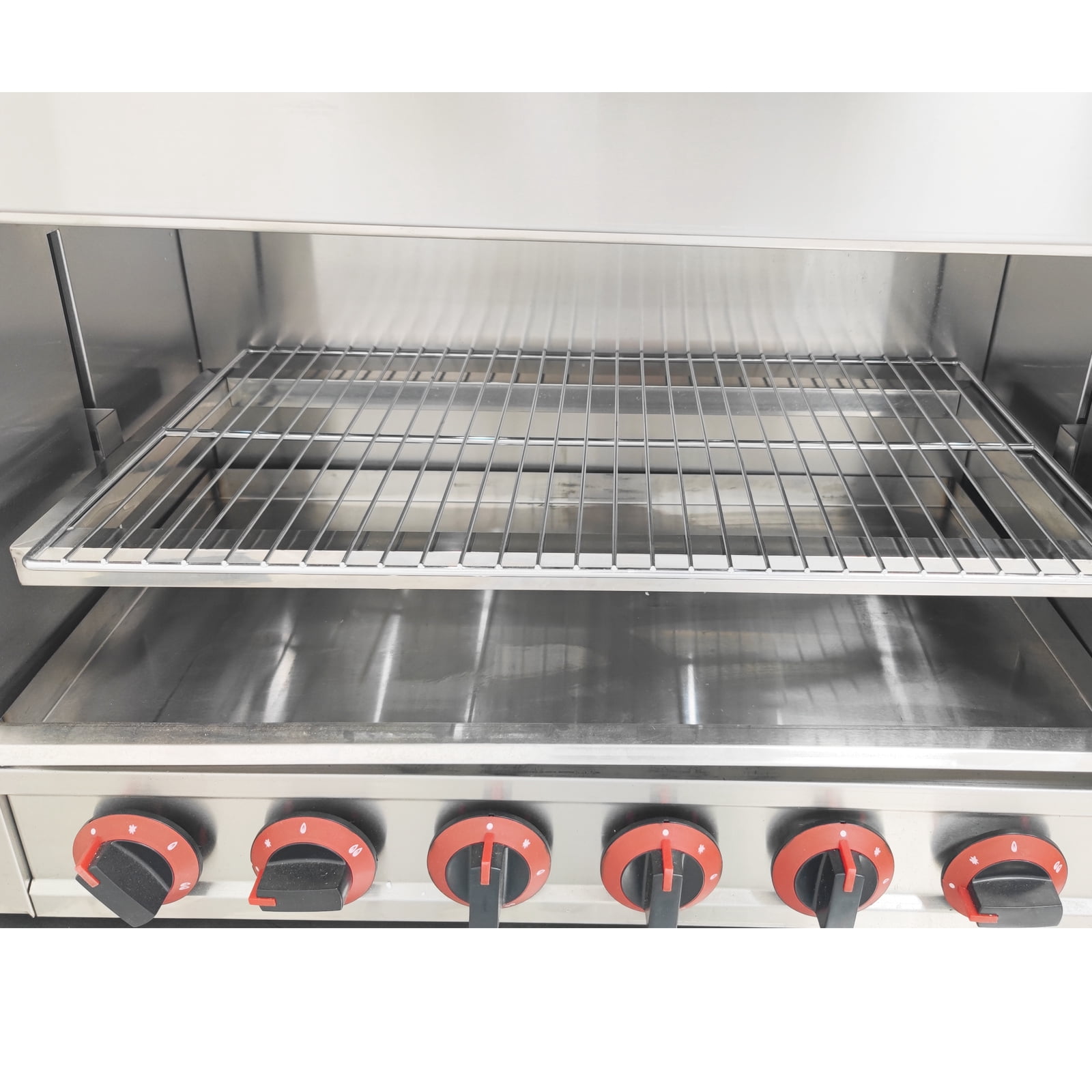 Commercial LPG Baking Oven Single-layer Gas-fired Chicken Grill LPG Countertop Salamander Broiler