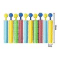 thumbnail image 4 of 12 piezas de pistolas de agua para niños, portátiles, 4 colores, alcance de 30 pies, pistola de agua de espuma para niños, juguetes de piscina de verano, 4 of 4