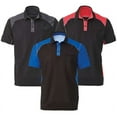 thumbnail image 2 of Simpson Racing 39018SB Sonoma Performance Crew Shirt Adult Small Black/Blue, 2 of 2