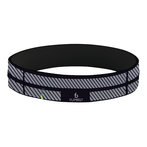 Cinturón para correr con cierre FlipBelt para teléfono y objetos pequeños, talla XL
