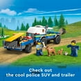 thumbnail image 6 of LEGO City Mobile Police Dog Training 60369, SUV Toy Car with Trailer, Obstacle Course and Puppy Figures, Animal Playset for Boys and Girls Ages 5 Plus, 6 of 9