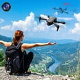 thumbnail image 4 of Cuadricóptero con cámara, oferta de liquidación, lente para dron, fotografía aérea, mini aeronave de control remoto de alta definición (cuatro aeronaves), juguetes para niños., 4 of 6