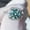 1.0 CARAT, variant on 1.0/2.0/3.0 Carat Dazzling Blue-Green Moissanite Square Ring - Sterling Silver S925 Jewelry for Birthday Gift, Anniversary, or Everyday Wear for Her - Sparkling, Affordable, and Durable